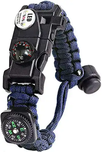 Survival-Armband AuRiver Paracord Survival Armband Kit