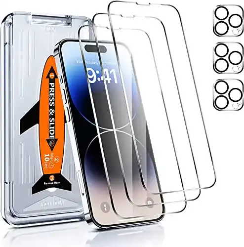 iPhone-14-Pro-Panzerglas LK Schutzfolie Panzer Schutz Glas für