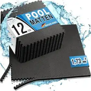 Pool-Unterlage bonsport Pool Unterlegmatte Poolmatte 12 Stück