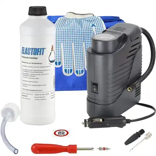 Die beste Reifenreparaturset ELASTOFIT Reifenpannenset 2026 Test Bestseller Reifenreparaturset ELASTOFIT Reifenpannenset