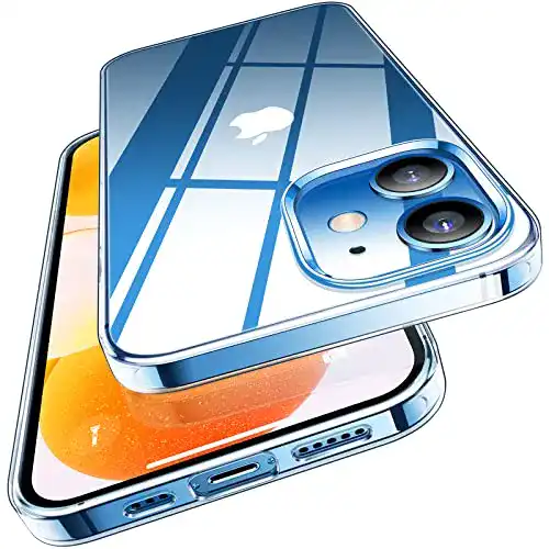 iPhone-12-Pro-Hülle TORRAS Crystal Clear Super Elastisch Stoßfest