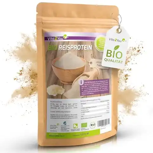 Reisprotein (bio) Vita2You Bio Reisprotein 1kg, EU Anbau