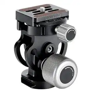 Getriebeneiger LEOFOTO VH-10S Einbeinstativ Zwei-Wege-Neigungskopf