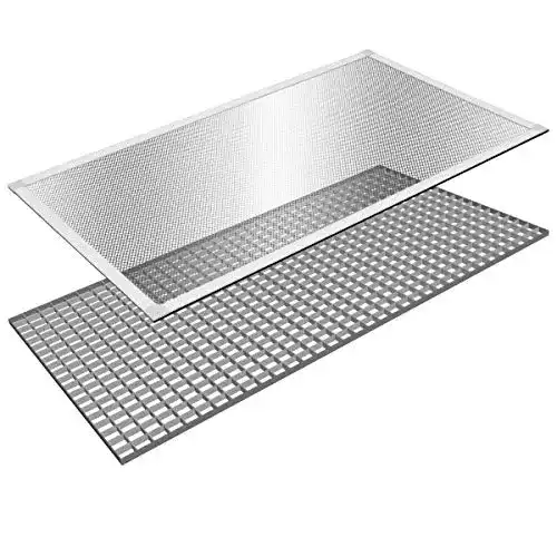Lichtschachtabdeckung ECD Germany Alu 80 x 150 cm – Aluminium