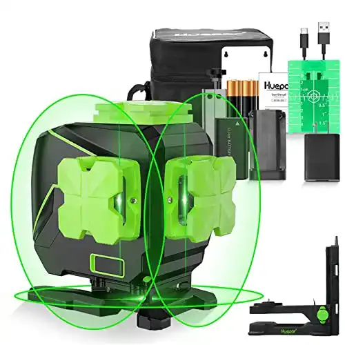 Huepar-Laser HUEPAR 3×360 Kreuzlinienlaserniveau 3D