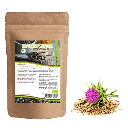 Mariendistelsamen Mynatura Bio ganz 500g, Rohkost, Österreich