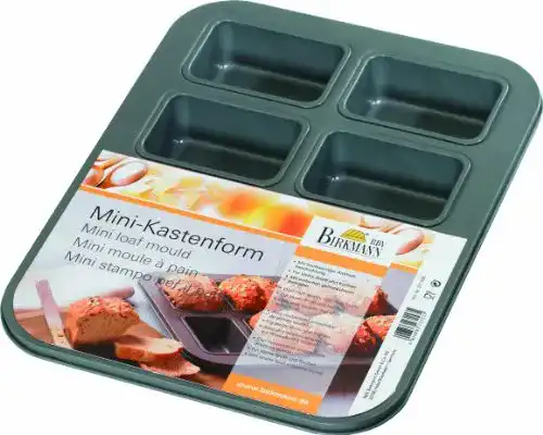 Brötchen-Backform RBV Birkmann 231535, 8 Formen, antihaft