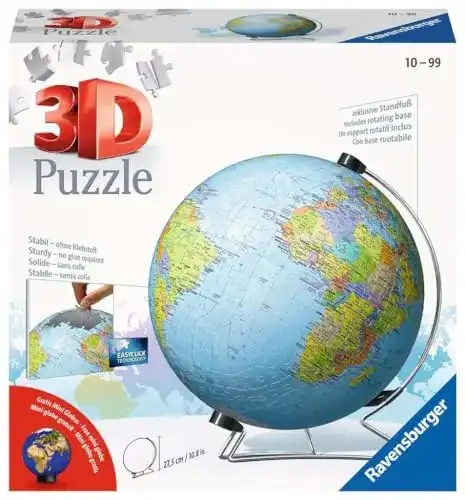 3D-Puzzle Ravensburger 3D Puzzle 11159 – Globus in deutsch