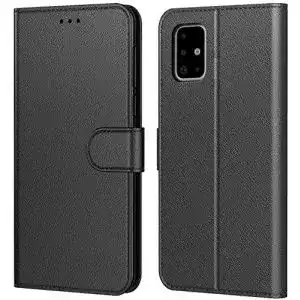 Samsung-Galaxy-A51-Hülle AURSTORE, Premium PU Leder