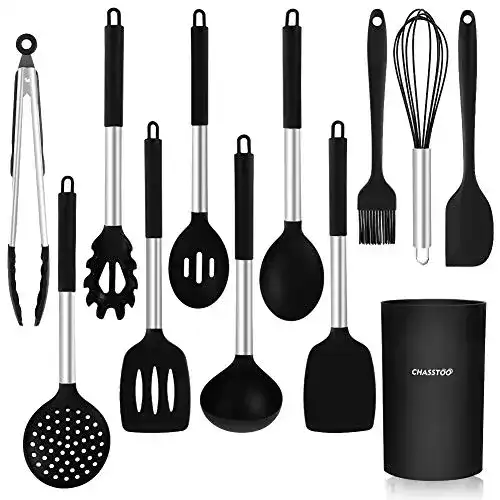 Küchenhelfer-Set CHASSTOO Küchenhelfer Set Silikon, 12 Stücke