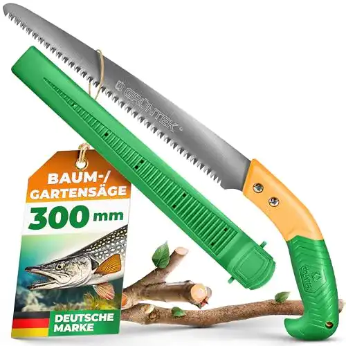 Astsäge GRÜNTEK Gartensäge Handsäge BARRAKUDA 300 mm