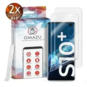 Samsung-Galaxy-S10-Plus-Schutzfolie OMAZU 3D Flex, 2 Stück