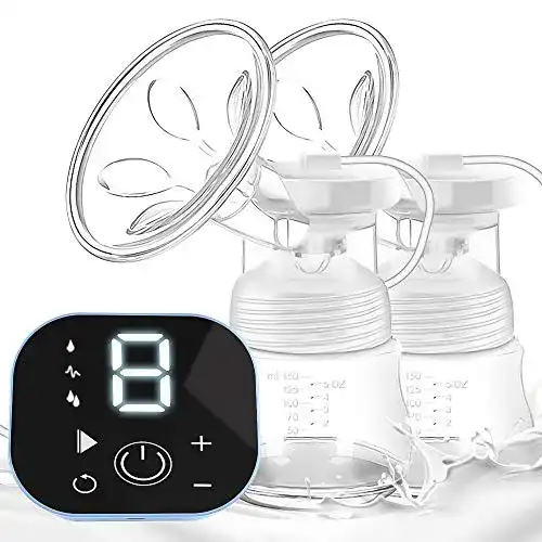 Doppel-Milchpumpe SaponinTree Elektrisch, LED-Touchscreen