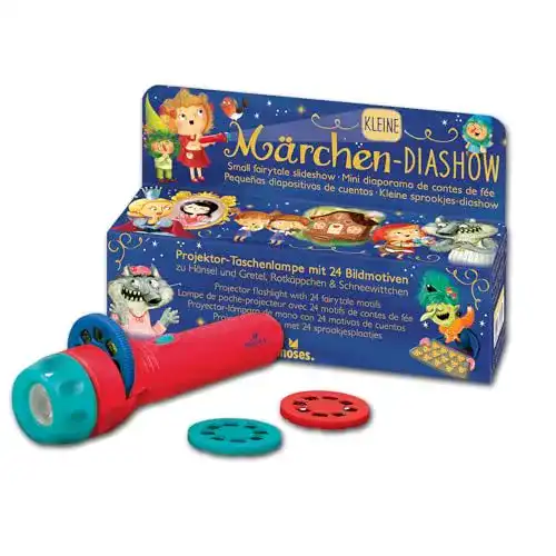Kindertaschenlampe Moses 37979 Kleine Märchen-Diashow