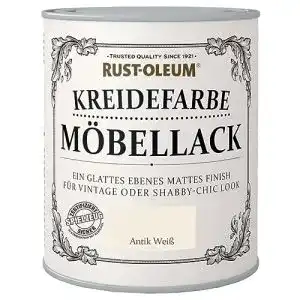 Möbellack Rust-Oleum Rust Oleum Kreidefarbe Antik Weiss Matt