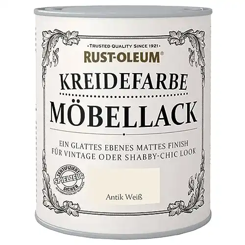 Möbellack Rust-Oleum Rust Oleum Kreidefarbe Antik Weiss Matt
