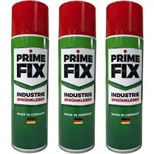 Sprühkleber Lederkonzept 3 x Prime FIX – Industriekleber – 500ml