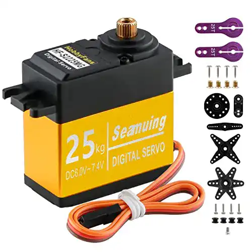 Servomotor Seamuing RC Servo 25kg Digital Lenkservo, Standard