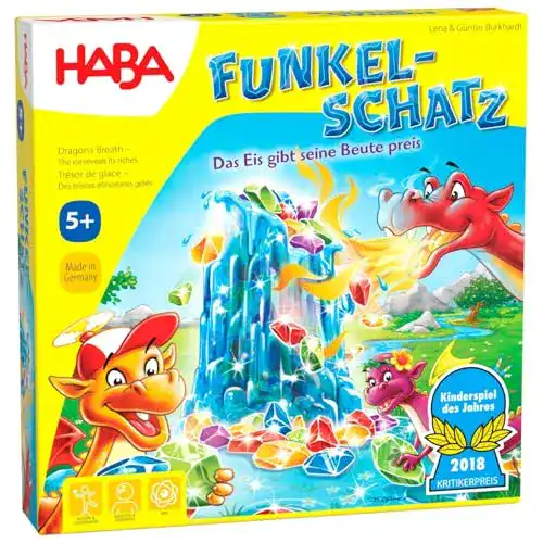 Spiele ab 5 Jahren HABA 303402 Funkelschatz Brettspiel