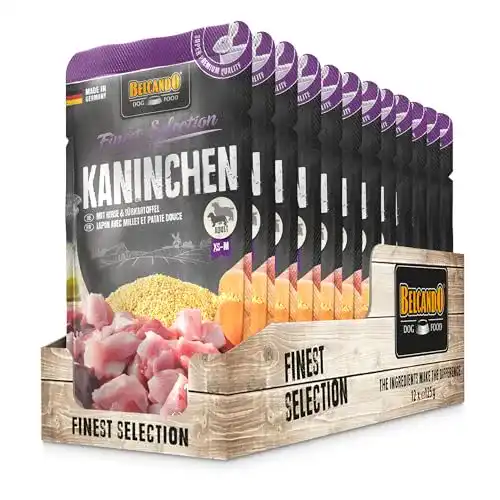 Belcando-Nassfutter Belcando Frischebeutel 12x125g Kaninchen
