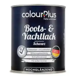Bootslack colourPlus Farbe und mehr colourPlus®️ 1K 750ml schwarz