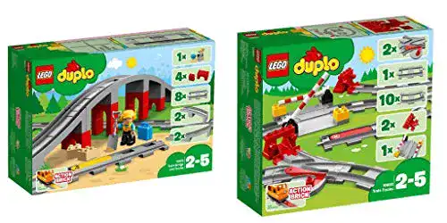 Lego Duplo Eisenbahn Steinchenwelt Lego Duplo 2er Set: 10872