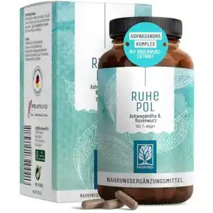 Rosenwurz NATURTREU, hochdosiert, 120 Ashwagandha Kapseln