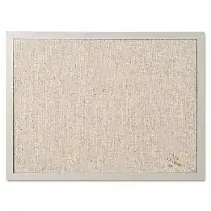 Pinnwand Bi-Office Lavender, Notiztafel mit Textiloberfläche