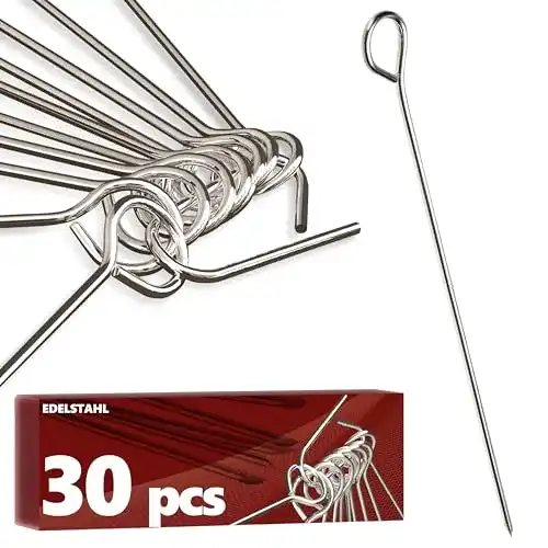 Rouladennadel Menz Stahlwaren, 20er Set, Edelstahl, 10 cm