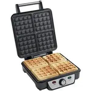 Bestron-Waffeleisen Bestron Brüsseler für 4 belgische Waffeln