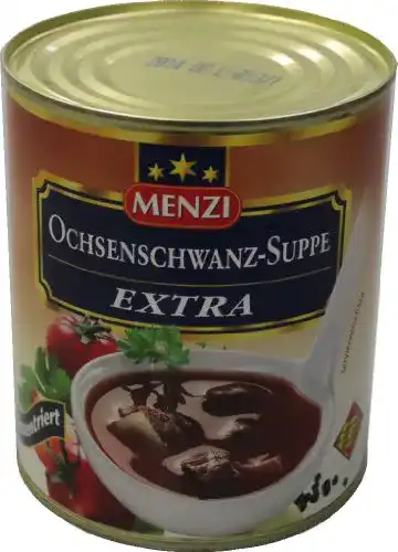 Ochsenschwanzsuppe MENZI GmbH Menzi, 800 ml Dose