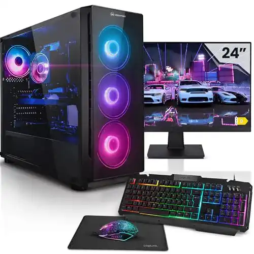 Komplett-PC Megaport Komplett PC Gaming PC AMD Ryzen 5