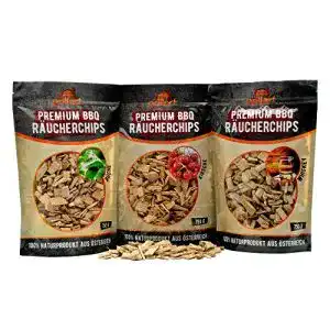 Räucherchips grillart ® Premium BBQ XL Mix 3er Set, 3X 750g