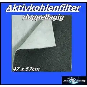 Aktivkohlefilter Dunstabzugshaube Bobby Universal zuschneidbar