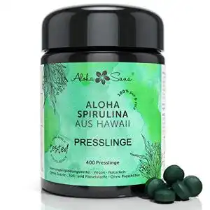 Spirulina-Tabletten Aloha Sana, Hawaii Spirulina Presslinge