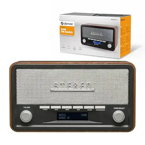 Die beste Denver-Radio Denver DAB Radio DAB-18, braun 2026 Test Bestseller Denver-Radio Denver DAB Radio DAB-18, braun