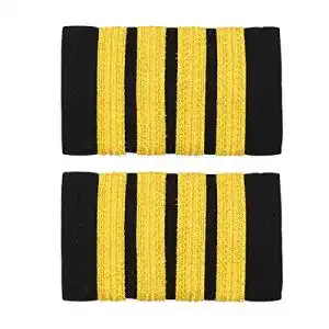 Epaulette inhzoy Schulterklappen Herren Pilot Kapitän Marine