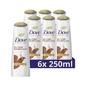Dove-Shampoo Dove Oil Care Nährpflege 6er pack Haarpflege