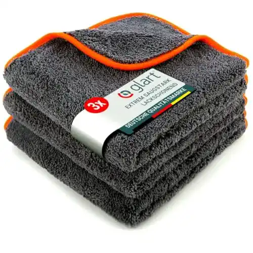 Mikrofasertuch Glart 443TPO Premium Flausch 3er Set