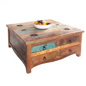 Truhentisch invicta INTERIOR Massiver Couchtisch Jakarta 70cm