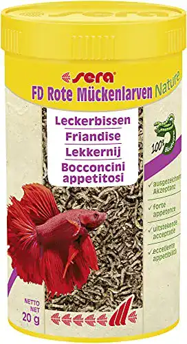 Mückenlarven sera FD Rote Nature 250 ml