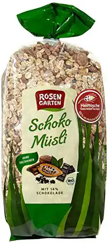 Schoko-Müsli Rosengarten Schokomüsli, 3 x 750 g