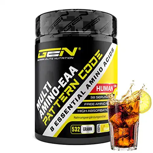 EAA-Pulver GEN GERMAN ELITE NUTRITION 532 g, Cola Zitrone