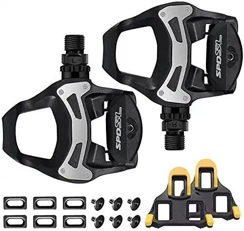 Rennrad-Klickpedale TacoBey Rennradpedale Set For Shimnao