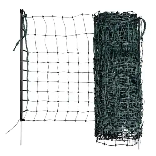 Hundezaun Camping Kerbl 292222 Kaninchennetz 50 m, 65 cm