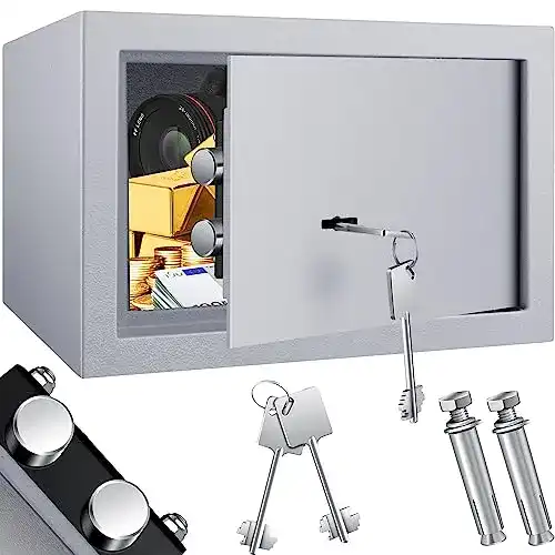 Möbeltresor mit Schlüssel KESSER ® mit Doppelbartschloss