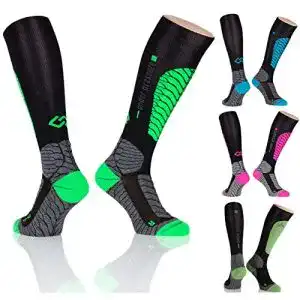 Skisocken under pressure sox Ski Kompressionsstrumpf