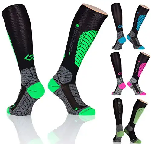 Skisocken under pressure sox Ski Kompressionsstrumpf