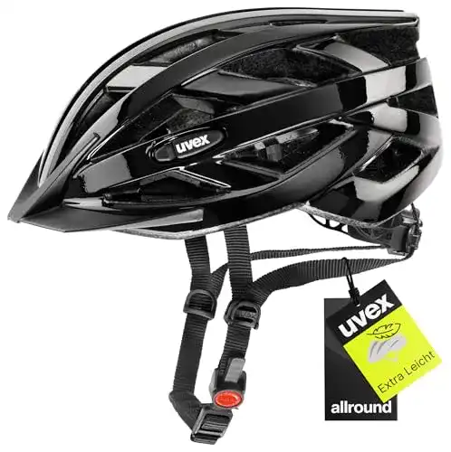 Fahrradhelm Uvex Unisex – Erwachsene, i-vo , black, 56-60 cm
