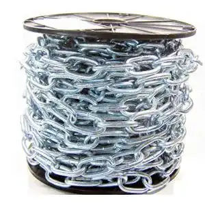 Stahlkette RJT 25 Meter 6 mm Rund Kette verzinkt DIN763